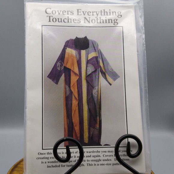 UNUSED Vintage Tunic Sewing CNT Pattern, 1996 Covers Everything Touches Nothing - Picture 1 of 2